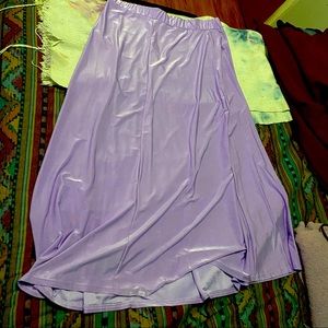 Purple ASOS Maternity skirt NWT